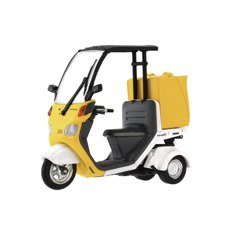 ホンダ ケンエレファント ジャイロジャノピー|ボックス着脱可! ホンダ「ジャイロキャノピー」がミニチュアフィギュアで11月下旬に登場