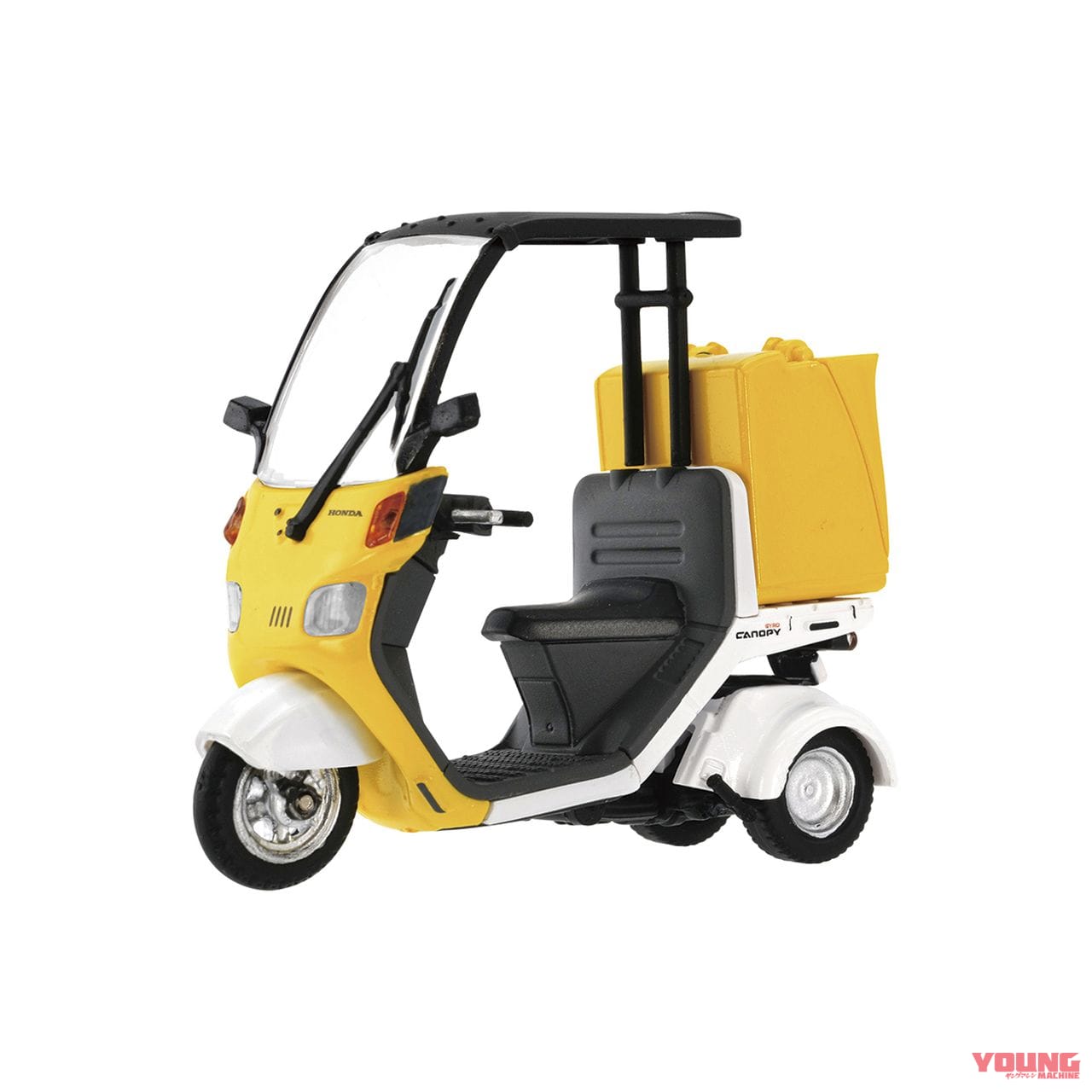 ホンダ ケンエレファント ジャイロジャノピー|ボックス着脱可! ホンダ「ジャイロキャノピー」がミニチュアフィギュアで11月下旬に登場