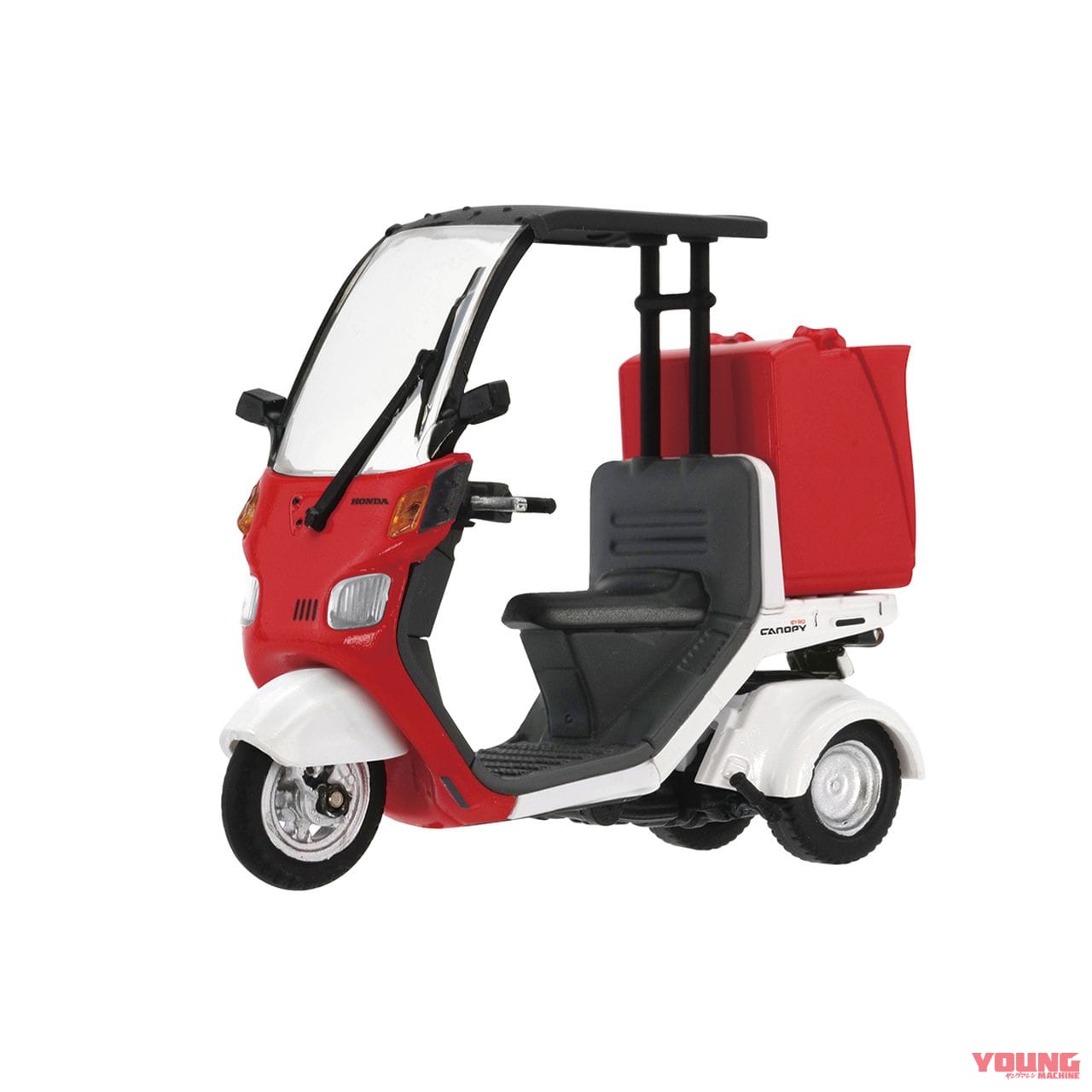 ホンダ ケンエレファント ジャイロジャノピー|ボックス着脱可! ホンダ「ジャイロキャノピー」がミニチュアフィギュアで11月下旬に登場