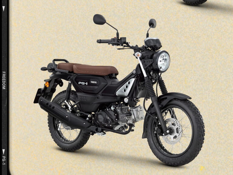 ヤマハ|PG-1|タイ仕様|2024年モデル|ミニトレ×ハンターカブで27万円台ってマジ?! ヤマハが新型車「PG-1」を発表、日本への導入もぜひ!!【海外】