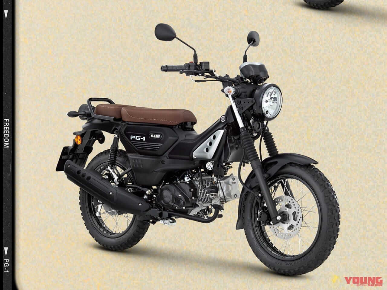 ヤマハ|PG-1|タイ仕様|2024年モデル|ミニトレ×ハンターカブで27万円台ってマジ?! ヤマハが新型車「PG-1」を発表、日本への導入もぜひ!!【海外】