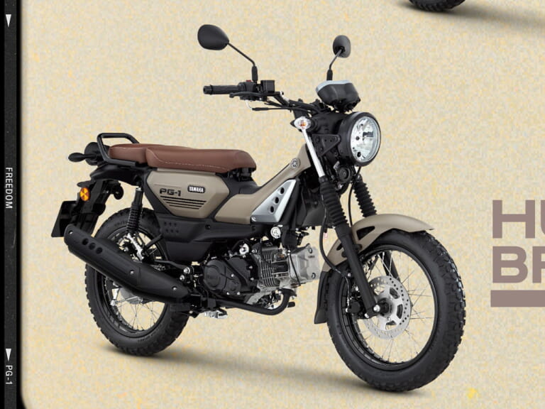ヤマハ|PG-1|タイ仕様|2024年モデル|ミニトレ×ハンターカブで27万円台ってマジ?! ヤマハが新型車「PG-1」を発表、日本への導入もぜひ!!【海外】