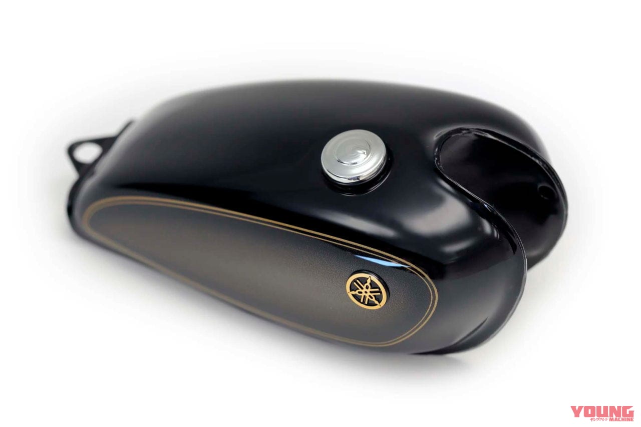 |【限定300個】1万8000円でSR400の燃料タンク(1/6スケール)をゲットせよ! なんとシリアルナンバー入り