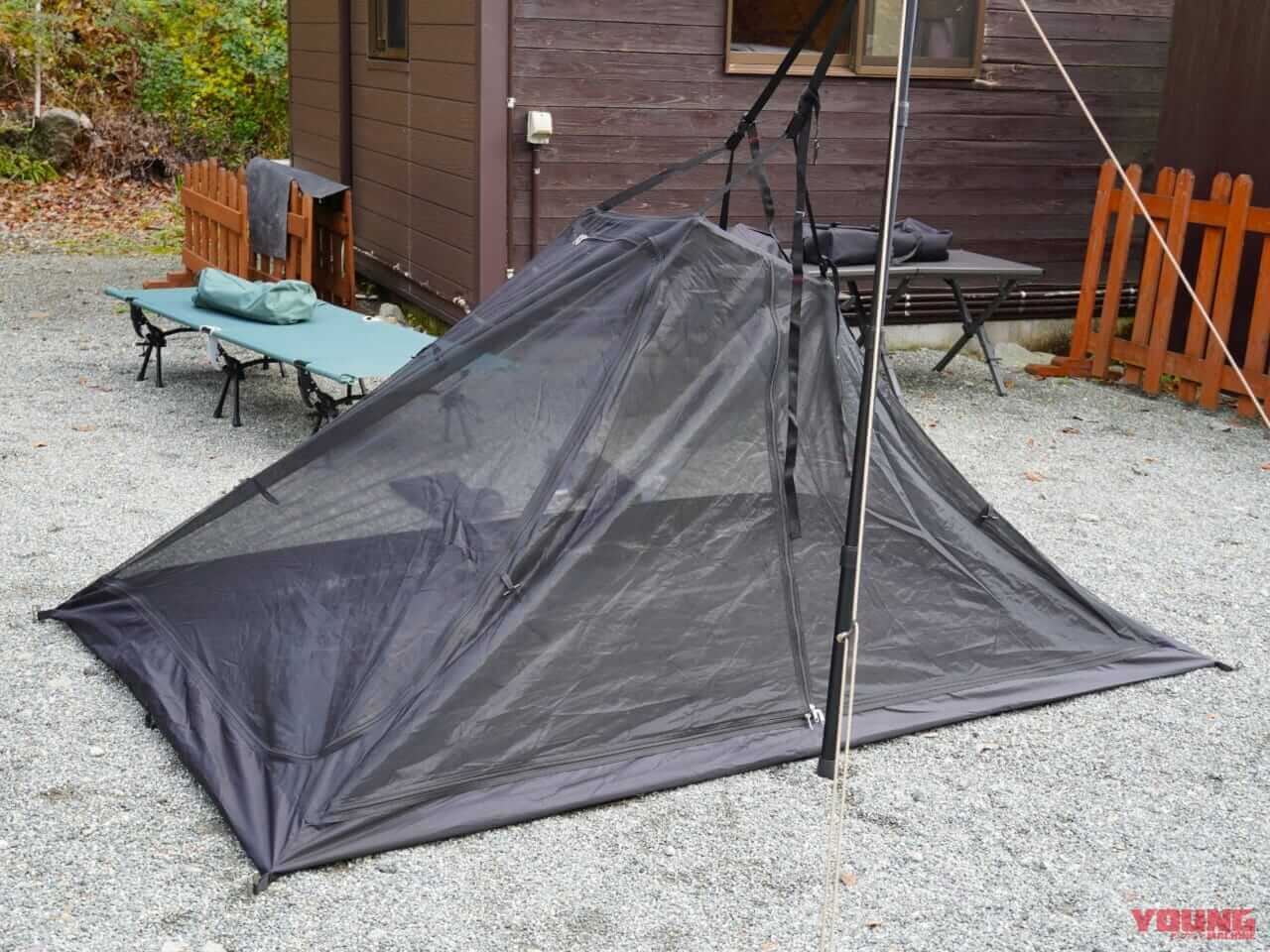 インナーテント|【ワークマン速報】発売前の新作キャンプギアを潜入チェック! 来春投入予定のアイテムをイベントで公開