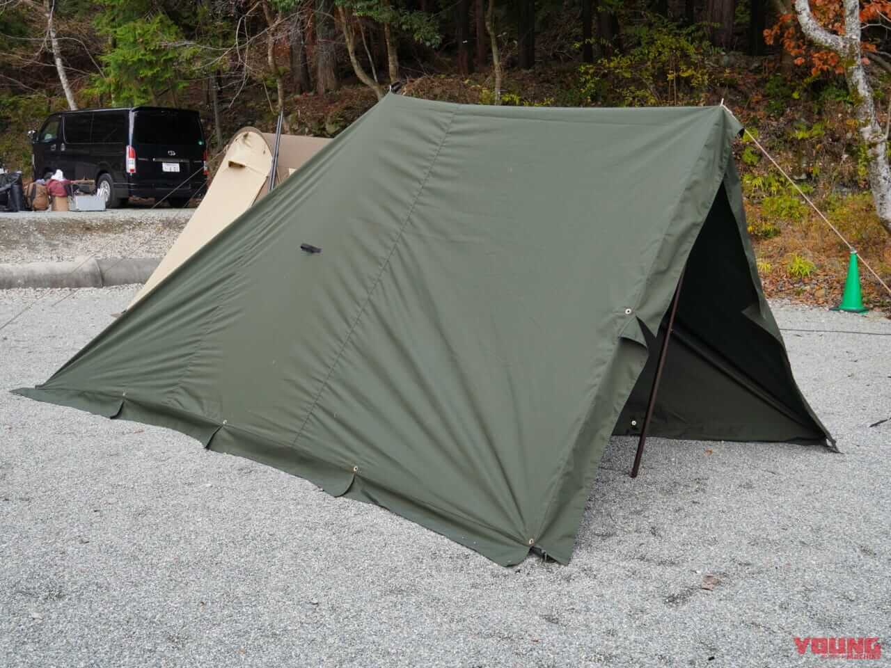 TCサバイバルタープの進化版|【ワークマン速報】発売前の新作キャンプギアを潜入チェック! 来春投入予定のアイテムをイベントで公開