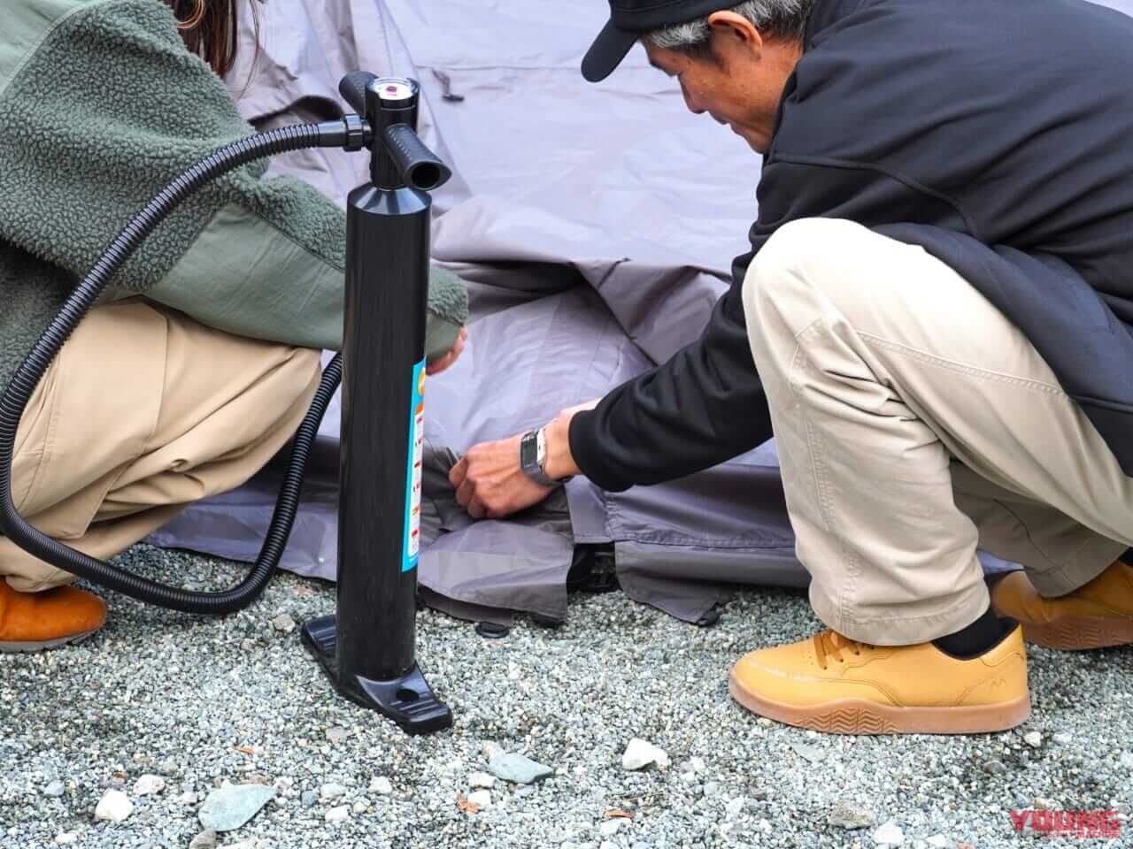 ポンプ|【ワークマン速報】発売前の新作キャンプギアを潜入チェック! 来春投入予定のアイテムをイベントで公開