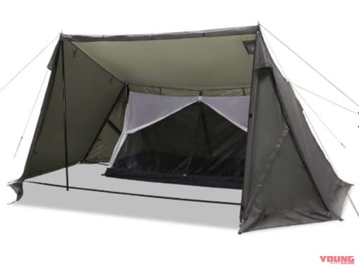 耐久撥水スクエアシェルター|【ワークマン速報】発売前の新作キャンプギアを潜入チェック! 来春投入予定のアイテムをイベントで公開