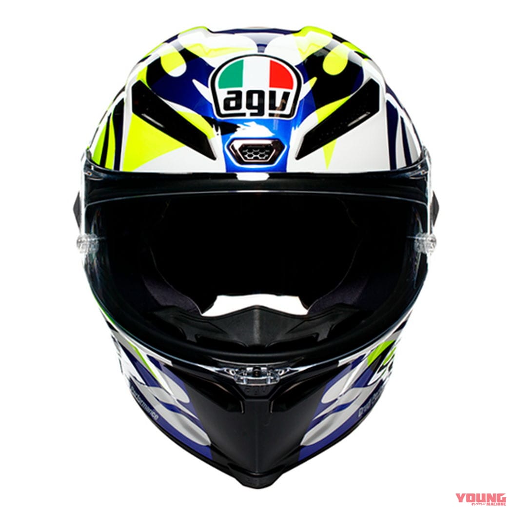 写真] AGV-PISTA-GP-RR-Limited-Edition-SOLELUNA │  【世界限定3000個】ロッシが2023年のGTレースで使ったカラーを再現した「AGV ピスタGP RR」が登場！  予約受付は12月27日まで│WEBヤングマシン｜新車バイクニュース