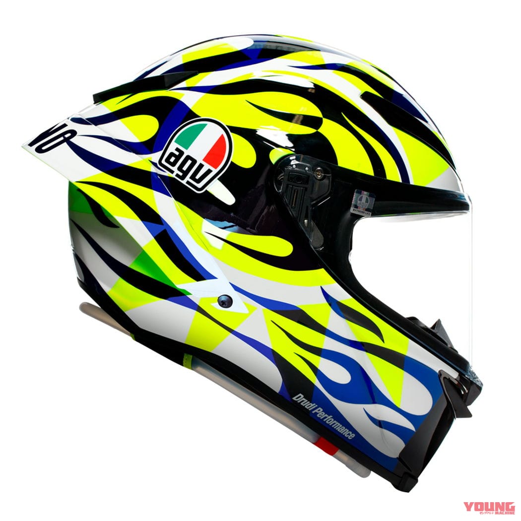 ピスタGP RRリミテッド ソレルナ 2023|【世界限定3000個】ロッシが2023年のGTレースで使ったカラーを再現した「AGV ピスタGP RR」が登場! 予約受付は12月27日まで