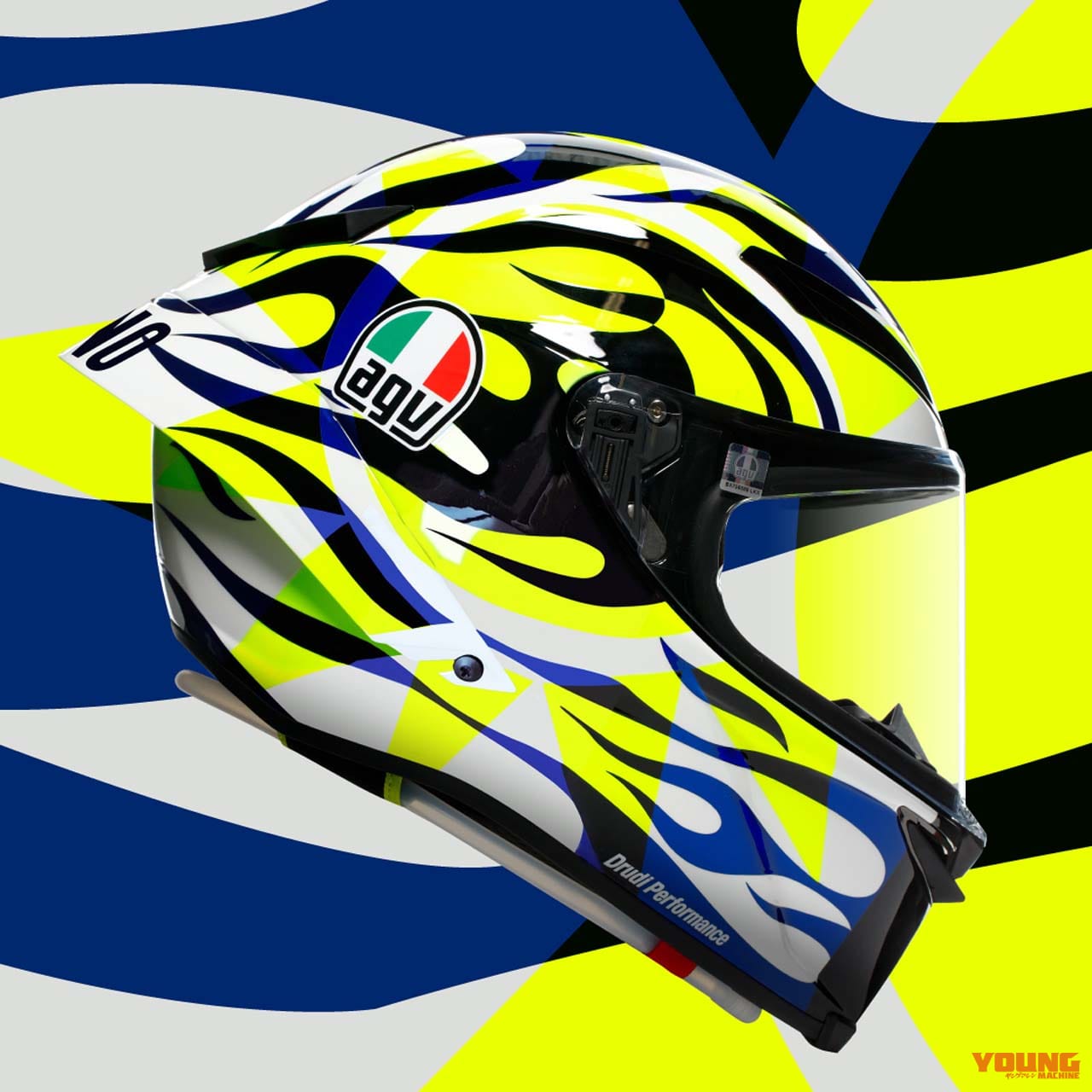 |【世界限定3000個】ロッシが2023年のGTレースで使ったカラーを再現した「AGV ピスタGP RR」が登場! 予約受付は12月27日まで