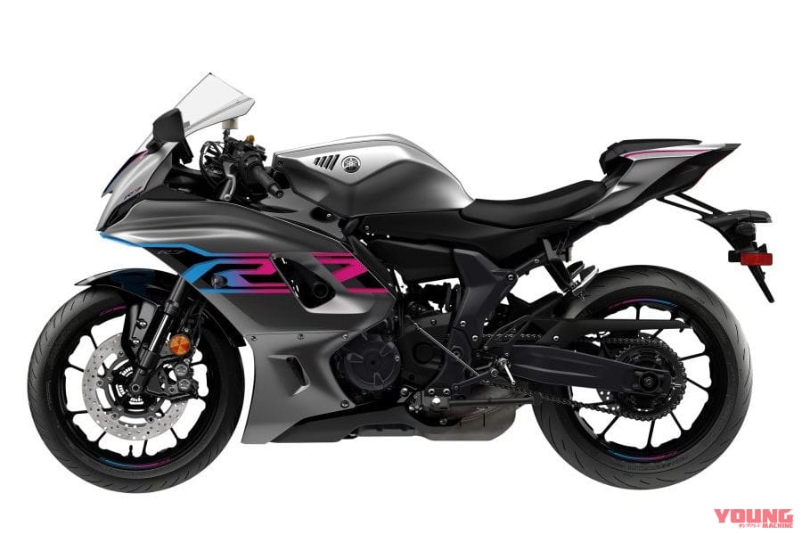 |ヤマハ「YZF-R7」の2024年カラーが登場! 北米独自のグレーは妖しいグラデーションのロゴが新鮮【海外】