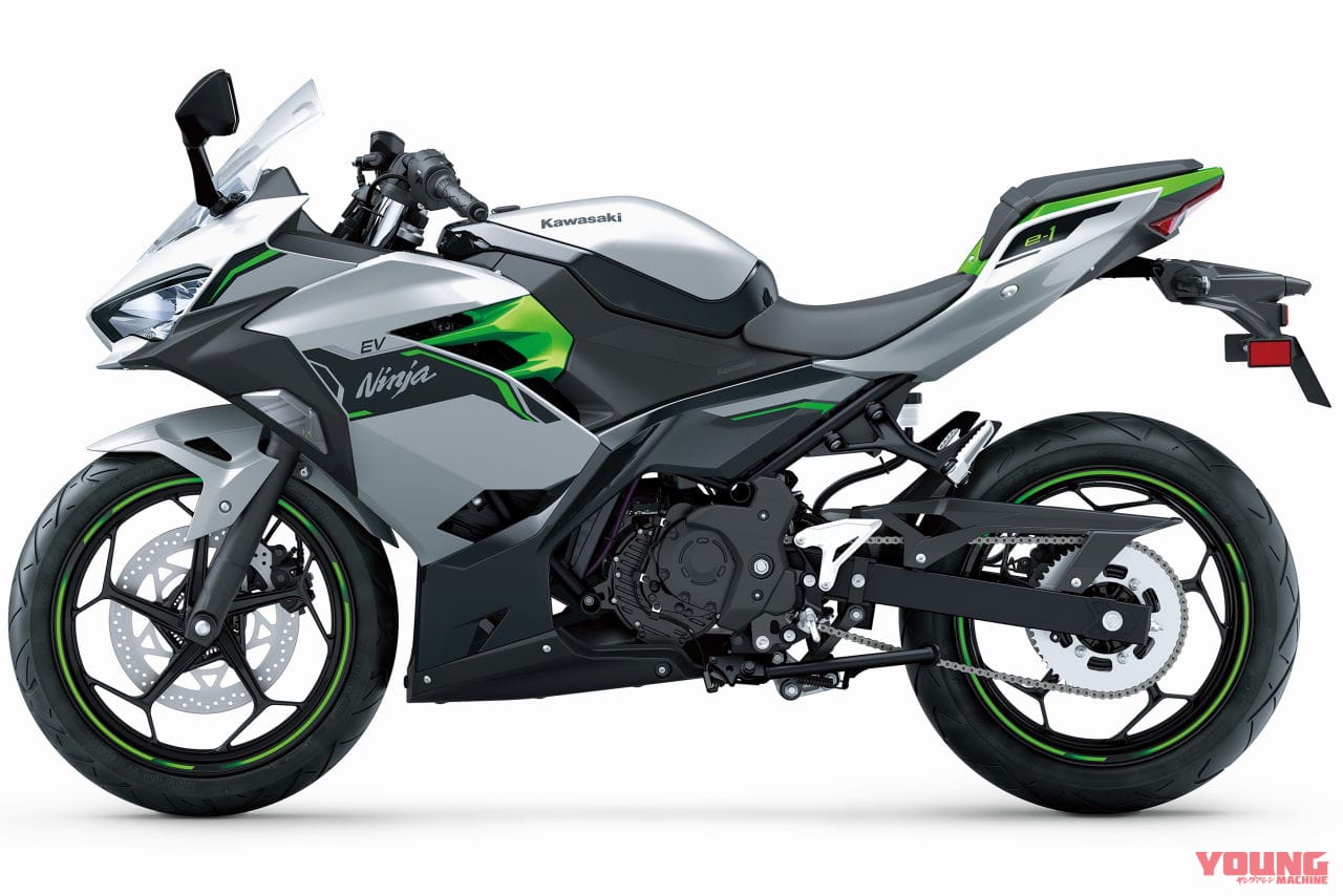 |補助金最大58万円! カワサキが原付二種EV「ニンジャe-1」を1月13日に国内発売