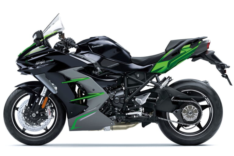 カワサキ|ニンジャH2 SX SE|2024年モデル|カワサキが「ニンジャH2 SX SE」の2024年モデルを1/20に発売! 前車追従クルコンほか電子制御サスを装備する最高峰ツアラー