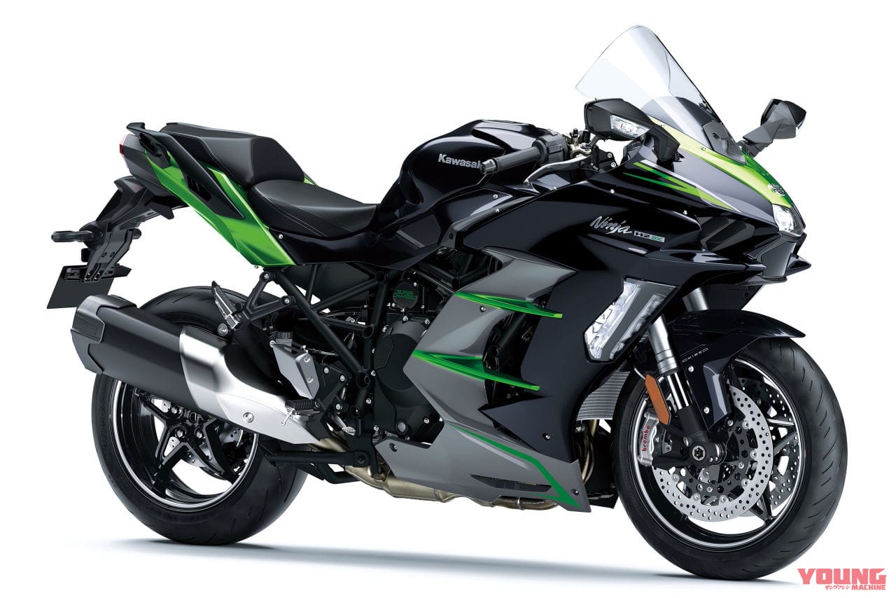 カワサキ|ニンジャH2 SX SE|2024年モデル|カワサキが「ニンジャH2 SX SE」の2024年モデルを1/20に発売! 前車追従クルコンほか電子制御サスを装備する最高峰ツアラー