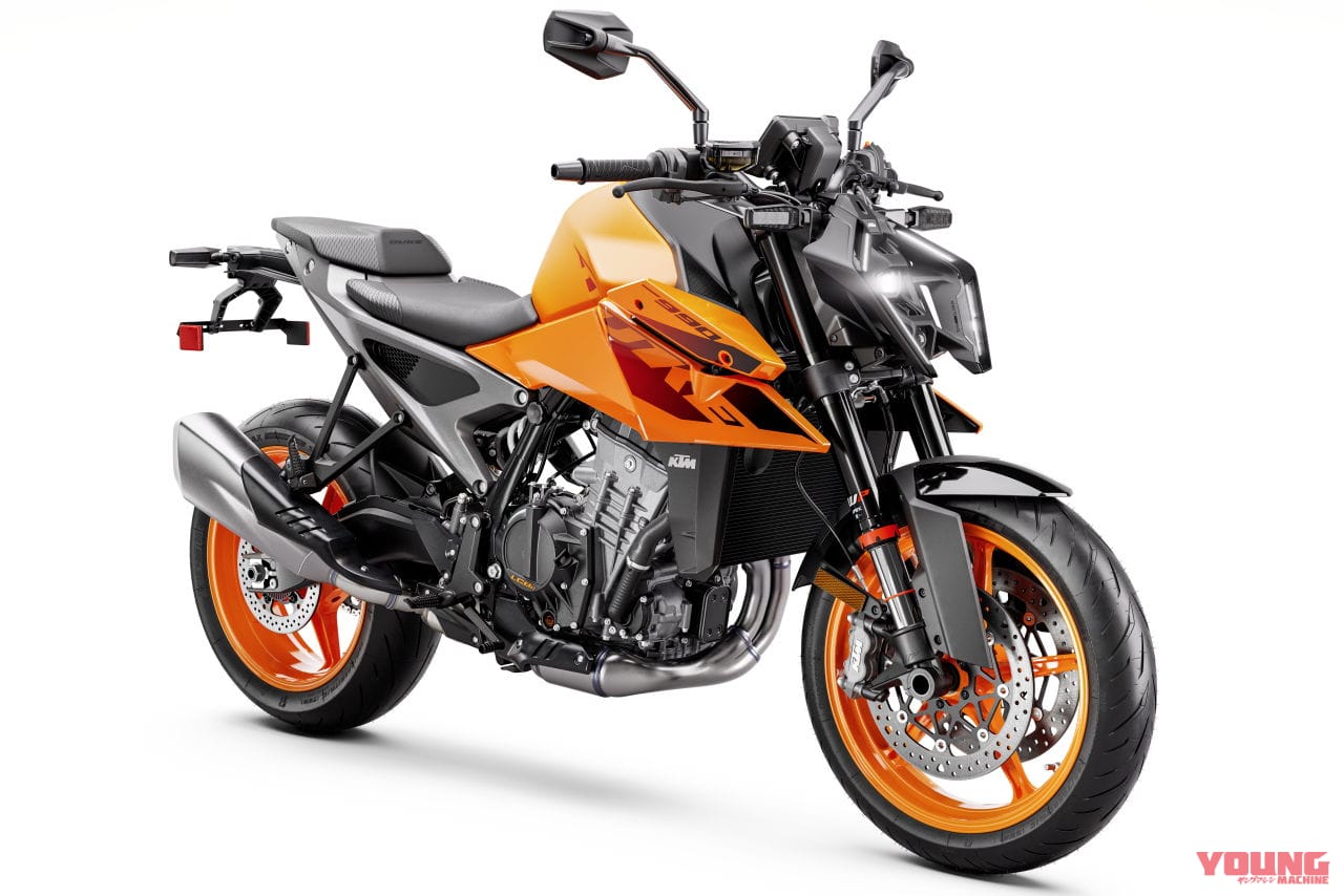 |KTM新型「990デューク」登場! 独自の285度クランクを持つエクストリーム系ネイキッド