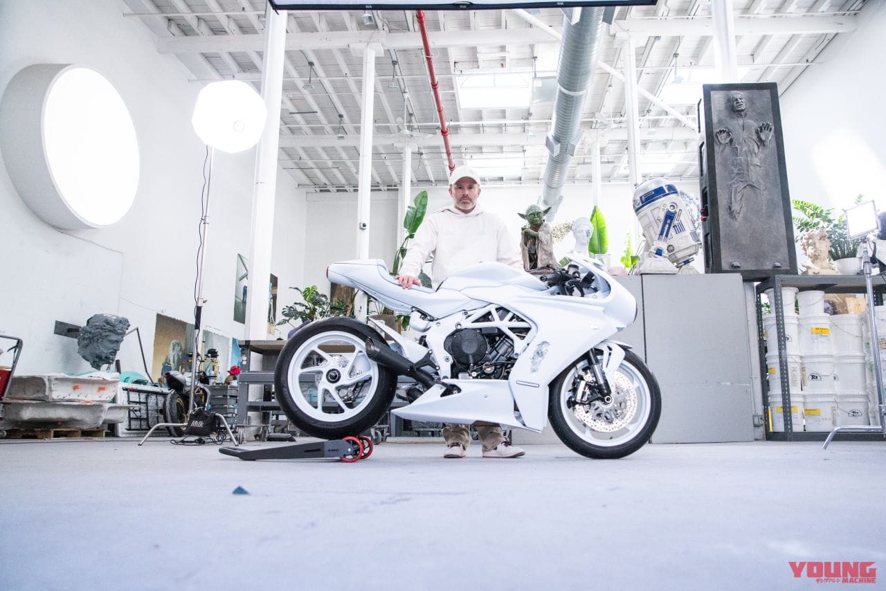 ｜【超限定車】動くアート彫刻！ MVアグスタ「スーパーヴェローチェ アーシャム」わずか6台を制作、アート展に出品