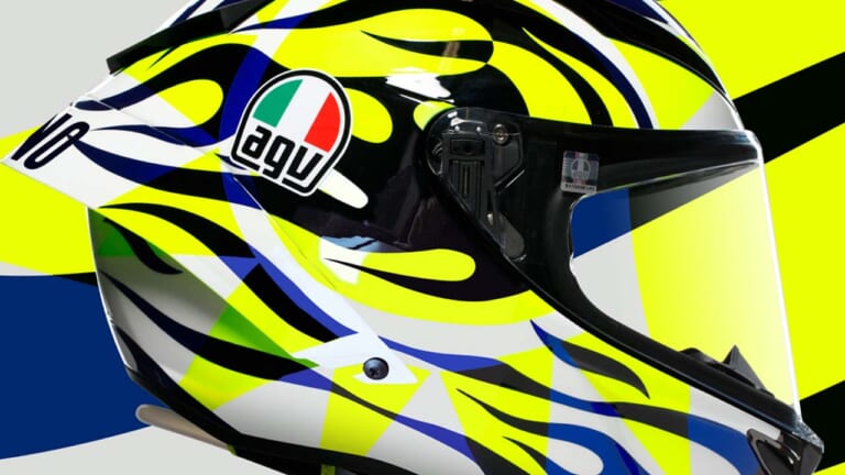 【世界限定3000個】ロッシが2023年のGTレースで使ったカラーを再現した「AGV ピスタGP RR」が登場！ 予約受付は12月27日まで