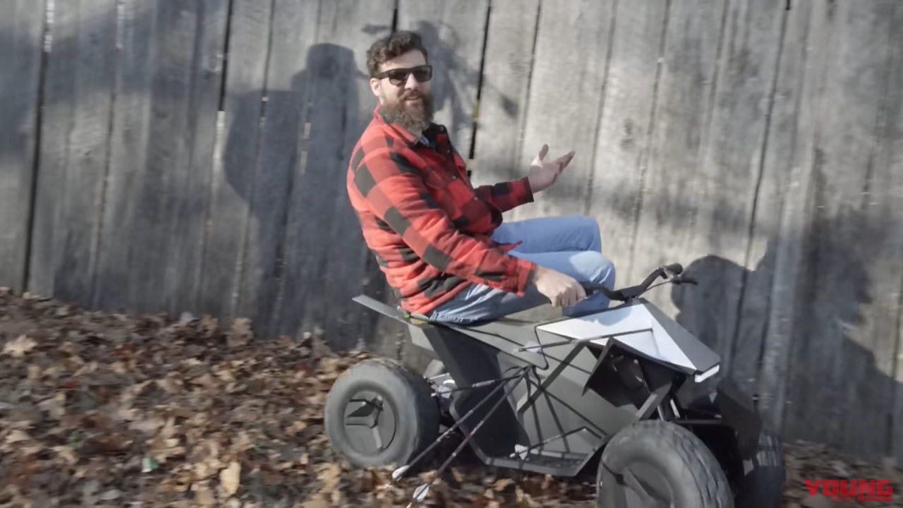 |テスラの最新モデル「サイバークアッド」で究極の耐久試験をした結果……【ショットガンやボウガンも使用】