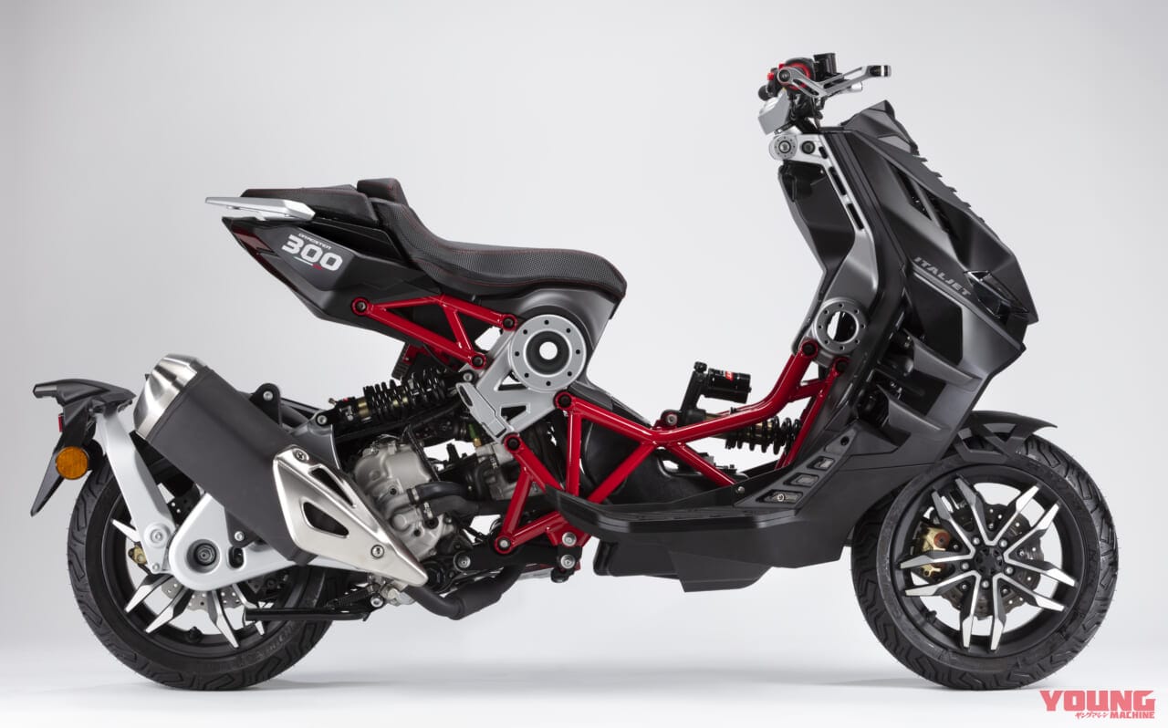 イタルジェット|ドラッグスター300|イタルジェット「ドラッグスター300」国内発売決定! すでに受注開始、入荷は2024年3月予定