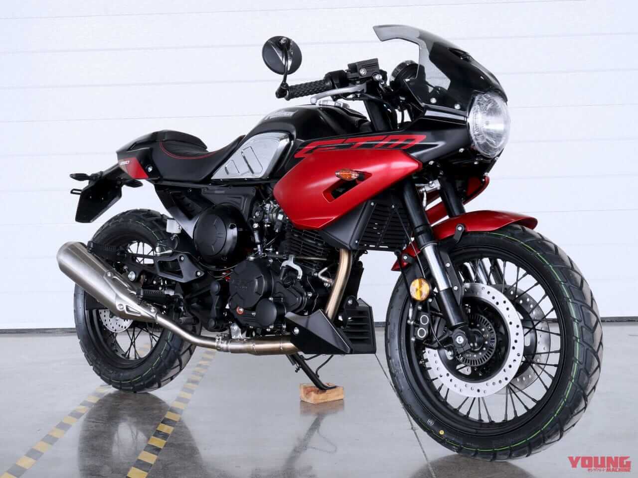 GPX|GTM250R|【限定150台/56万6500円】タイの刺客再び! GPX新型「GTM250R」の価格と入荷台数が決定、ロケットカウルのカフェレーサ—