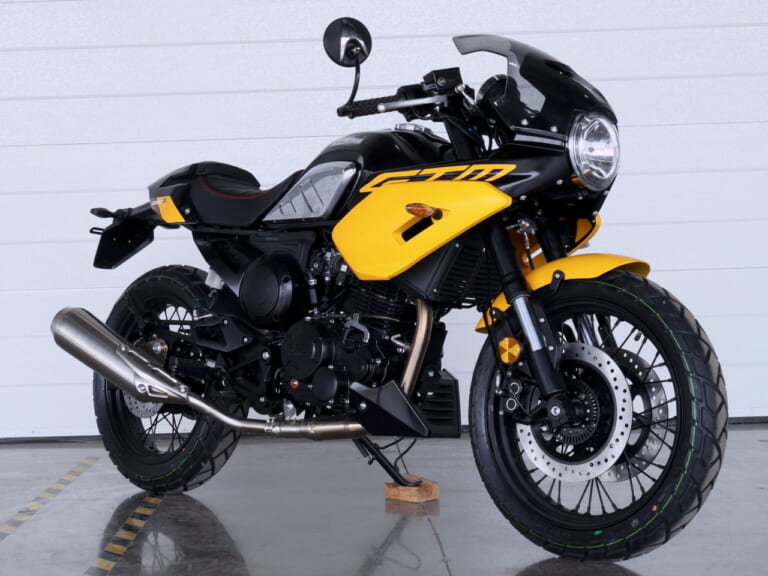 GPX|GTM250R|【限定150台/56万6500円】タイの刺客再び! GPX新型「GTM250R」の価格と入荷台数が決定、ロケットカウルのカフェレーサ—