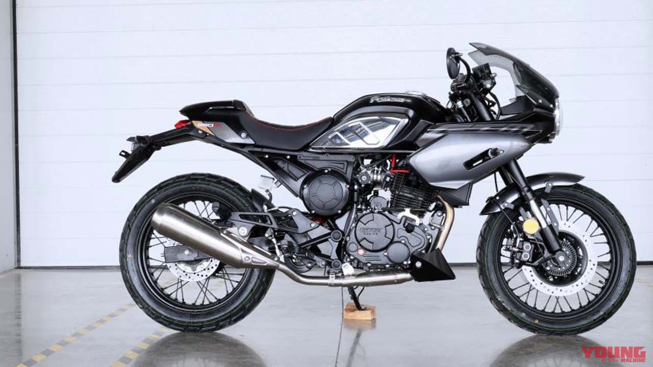 ロケットカウルのGPX新型車「GTM250R」正式発表! スペックが判明、1月中旬より先行予約開始へ