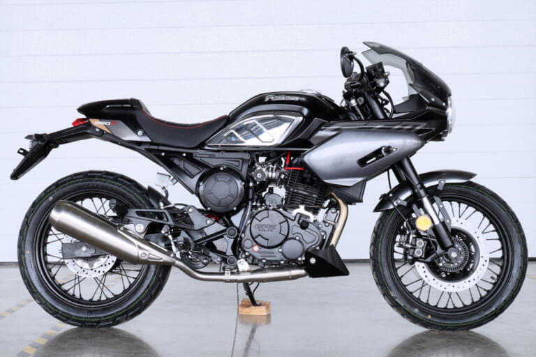 GPX|GTM250R|【限定150台/56万6500円】タイの刺客再び! GPX新型「GTM250R」の価格と入荷台数が決定、ロケットカウルのカフェレーサ—