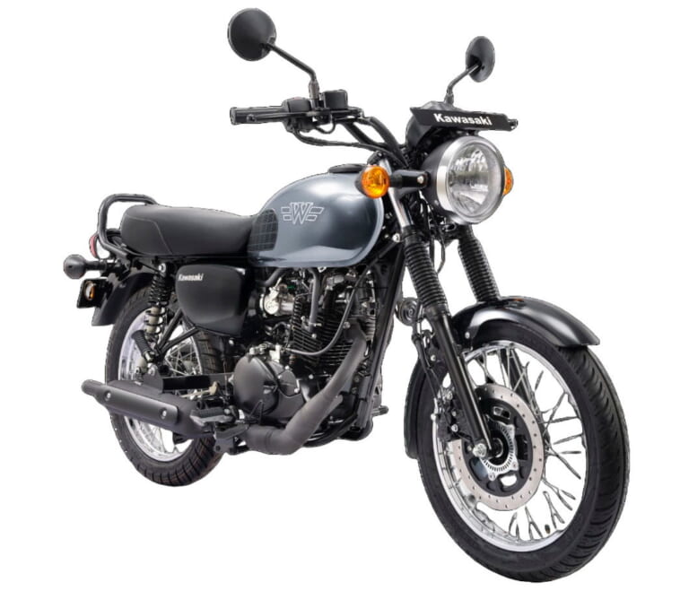 カワサキ|W175|インド仕様|カワサキ「W175」に2024年モデル登場! W175ストリートに続き無印もニューカラー追加【海外】