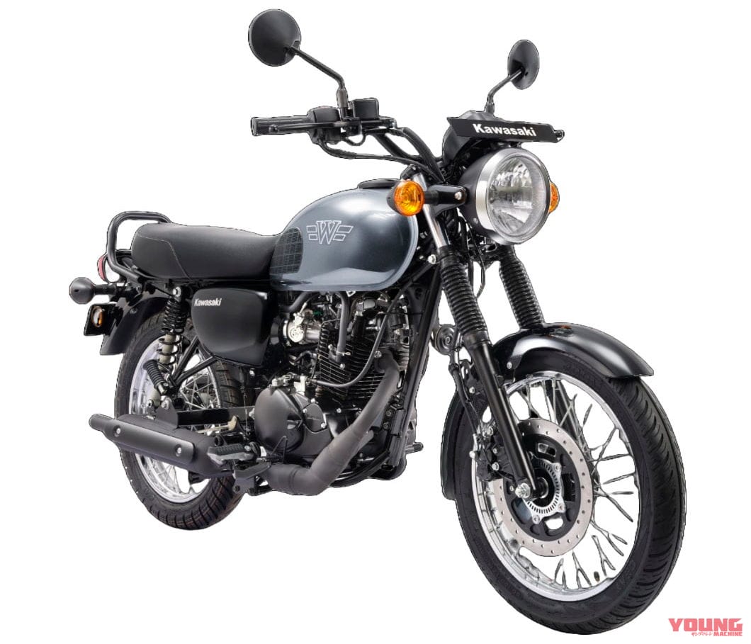 |カワサキ「W175」に2024年モデル登場! W175ストリートに続き無印もニューカラー追加【海外】