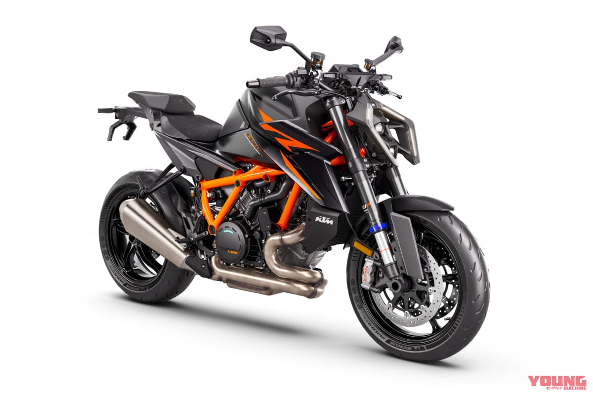 KTM 1390 SUPER DUKE R EVO|排気量は1350ccに!! KTMの超ネイキッド「1390 スーパーデューク」誕生!