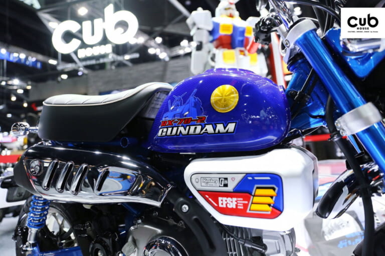 モンキーRX78-2ガンダム限定仕様|【限定300着】ガンダム仕様のスカジャン!「RX-78-2」がタイのホンダ・カブハウスで12/12発売【海外】