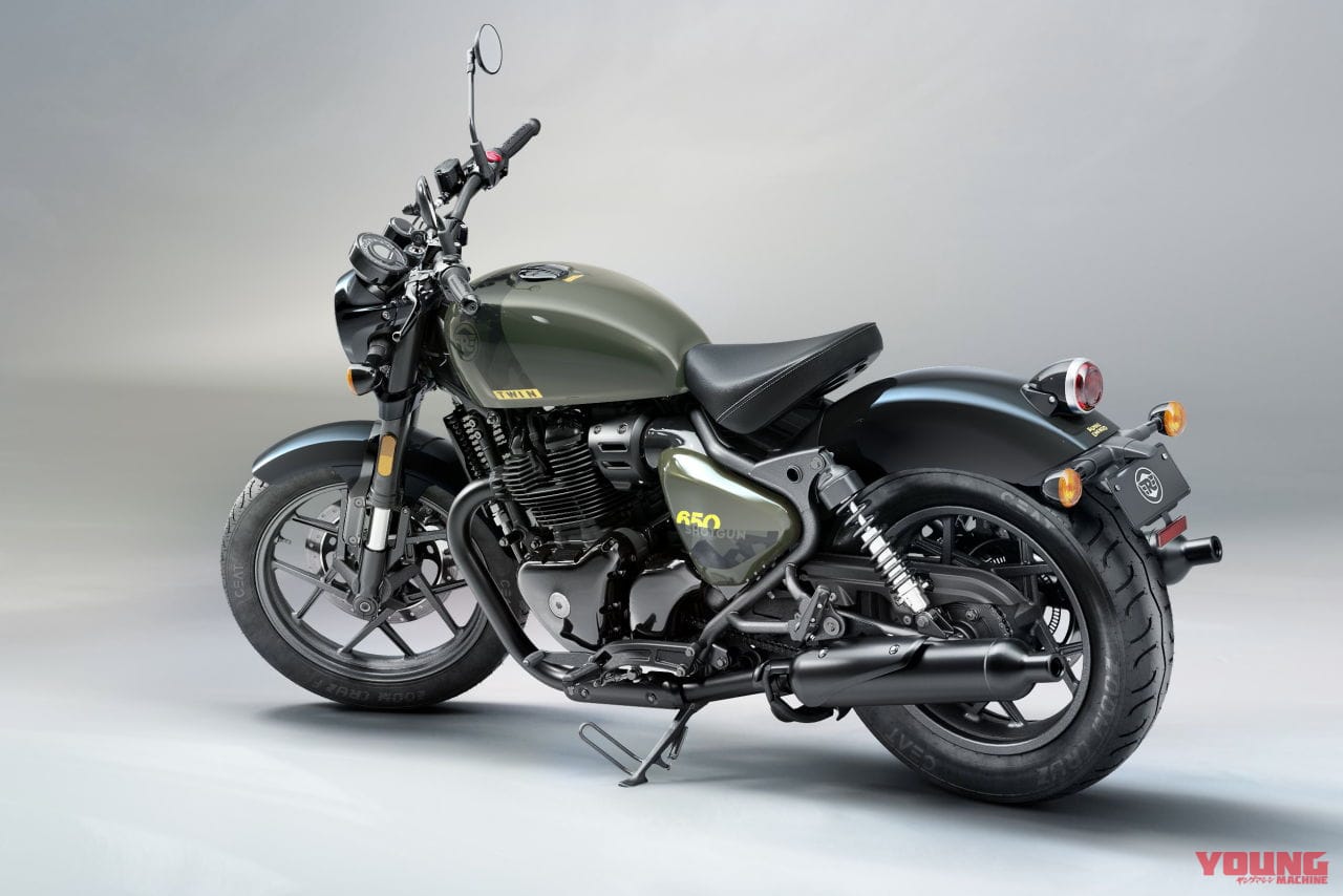 |ロイヤルエンフィールドが「ショットガン650」を2024年8月下旬に発売決定! クルーザーベースのカスタムネイキッド