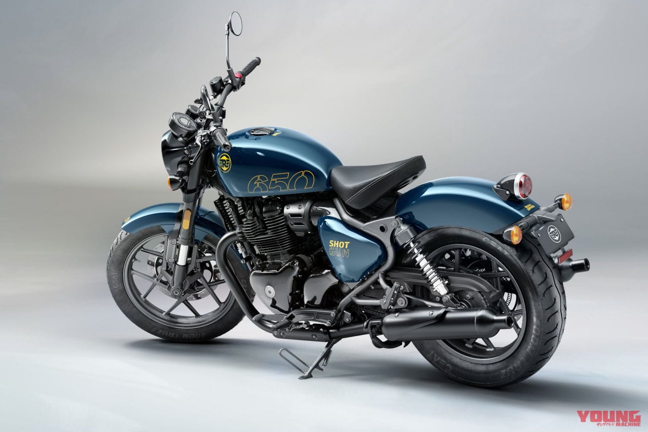 |ロイヤルエンフィールドが「ショットガン650」を2024年8月下旬に発売決定! クルーザーベースのカスタムネイキッド