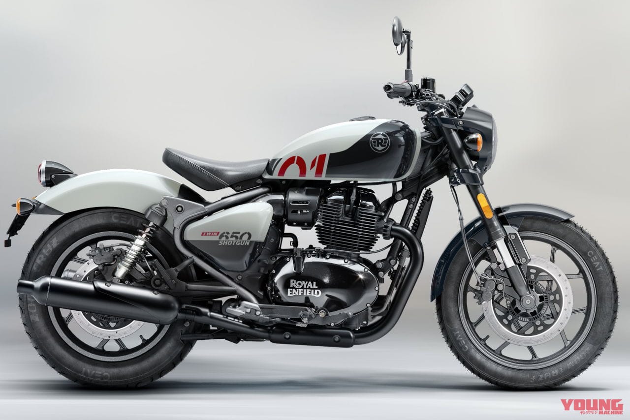 |ロイヤルエンフィールドが「ショットガン650」を2024年8月下旬に発売決定! クルーザーベースのカスタムネイキッド