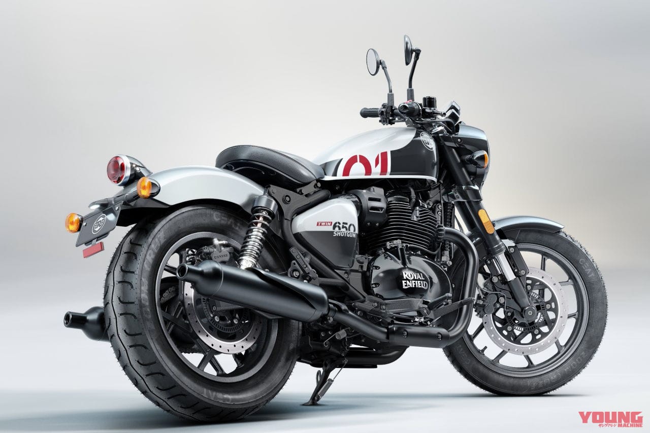 |ロイヤルエンフィールドが「ショットガン650」を2024年8月下旬に発売決定! クルーザーベースのカスタムネイキッド