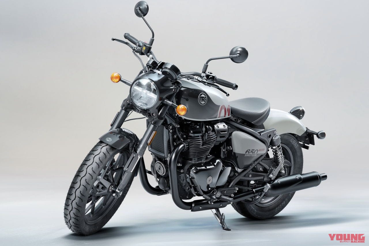 |ロイヤルエンフィールドが「ショットガン650」を2024年8月下旬に発売決定! クルーザーベースのカスタムネイキッド