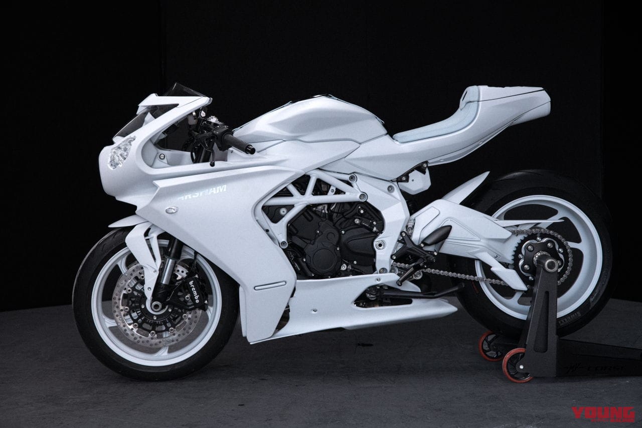｜【超限定車】動くアート彫刻！ MVアグスタ「スーパーヴェローチェ アーシャム」わずか6台を制作、アート展に出品