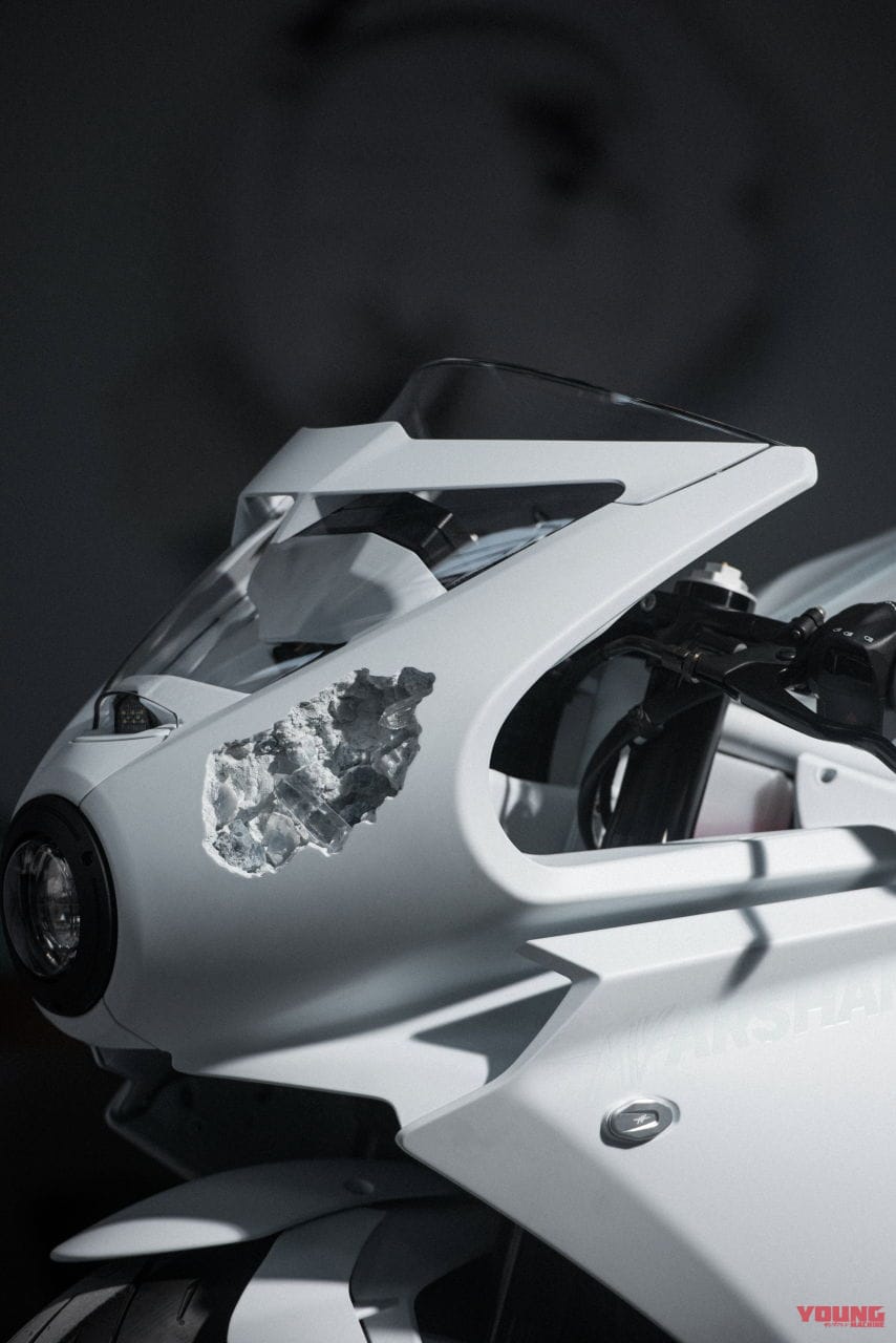 |【超限定車】動くアート彫刻! MVアグスタ「スーパーヴェローチェ アーシャム」わずか6台を制作、アート展に出品