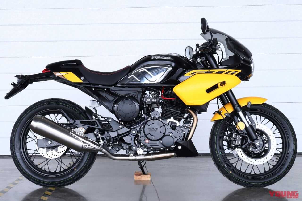 GPX|GTM250R|【限定150台/56万6500円】タイの刺客再び! GPX新型「GTM250R」の価格と入荷台数が決定、ロケットカウルのカフェレーサ—