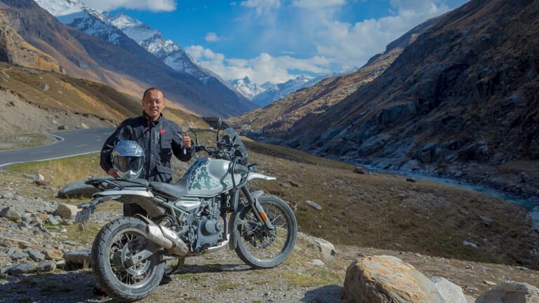 大自然と共存するバイクでインド北部を走破！【ヒマラヤがフルモデルチェンジVol.2 ロイヤルエンフィールド初の水冷マシンに試乗！】