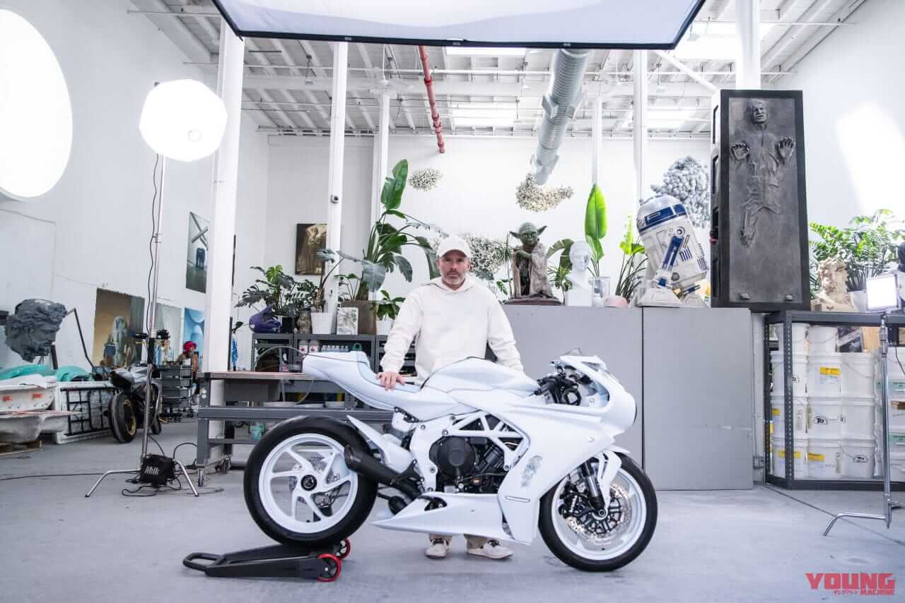 ｜【超限定車】動くアート彫刻！ MVアグスタ「スーパーヴェローチェ アーシャム」わずか6台を制作、アート展に出品
