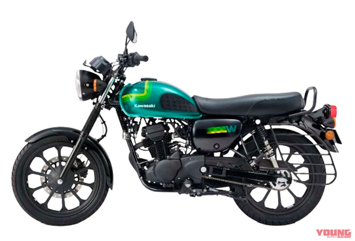 カワサキ|W175ストリート|インド仕様|カワサキ新型「W175ストリート」登場! キャストホイール採用の上級モデルか【海外】
