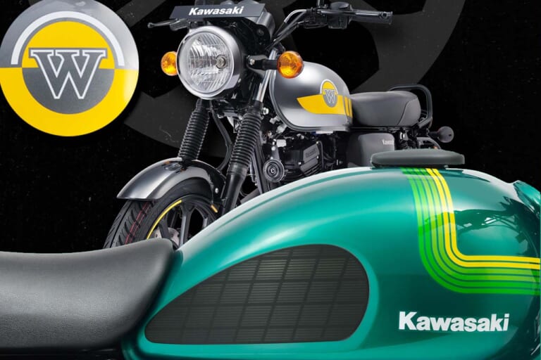 カワサキ新型「W175ストリート」登場！ キャストホイール採用の上級モデルか【海外】