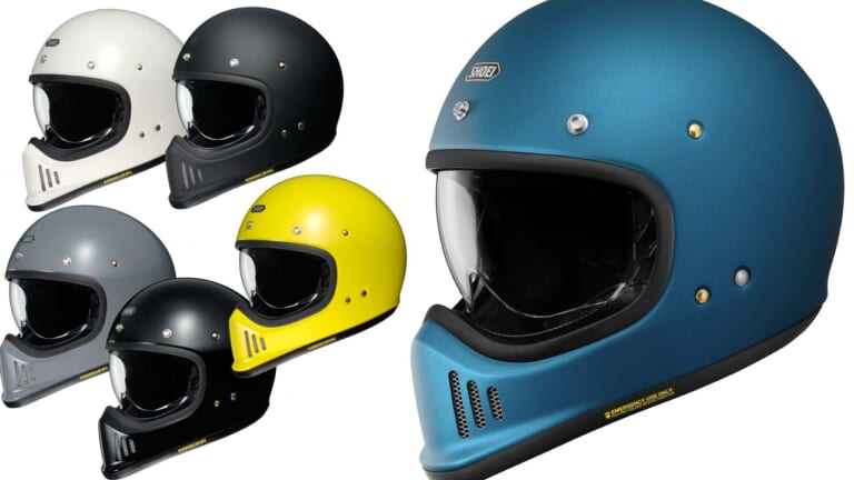 SHOEI「EX-ZERO」に新色マットブルーが追加！ 3月発売で全6色に WEBヤングマシン｜新車バイクニュース