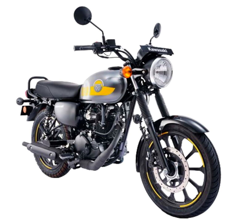 カワサキ|W175ストリート|インド仕様|カワサキ新型「W175ストリート」登場! キャストホイール採用の上級モデルか【海外】