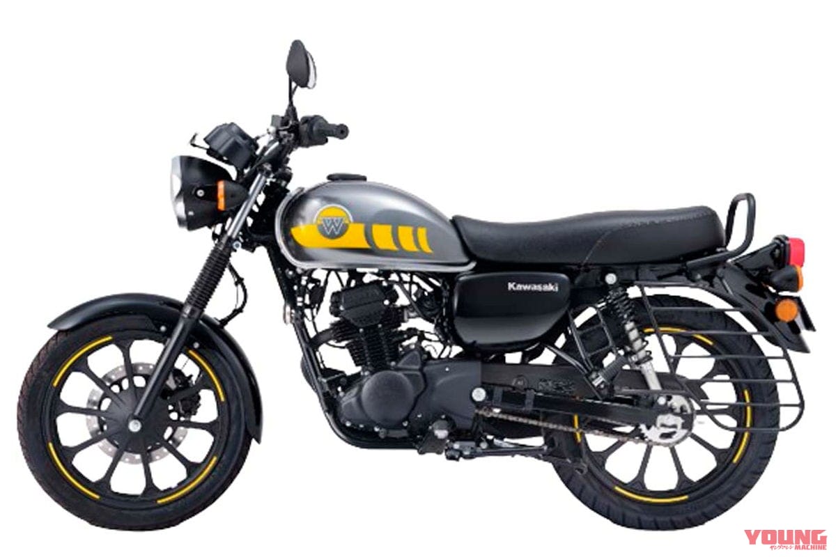 カワサキ|W175ストリート|インド仕様|カワサキ新型「W175ストリート」登場! キャストホイール採用の上級モデルか【海外】