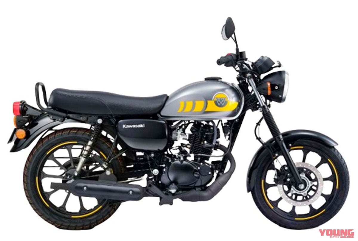 カワサキ|W175ストリート|インド仕様|カワサキ新型「W175ストリート」登場! キャストホイール採用の上級モデルか【海外】