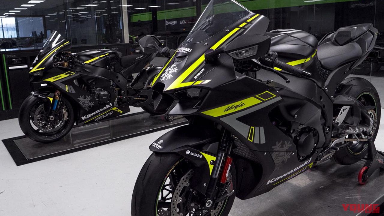 限定25台】欧州カワサキが「ニンジャZX-10R／RR」のウィンターテスト 