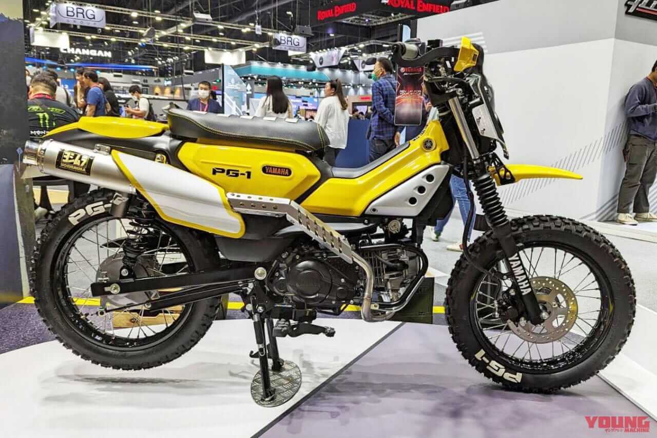 ヤマハ|ヨシムラ|PG-1|タイ仕様|ヤマハ「PG-1」に早くもヨシムラカスタムが登場! タイ開催のインパクトモーターショーに参考出品されたぞ!