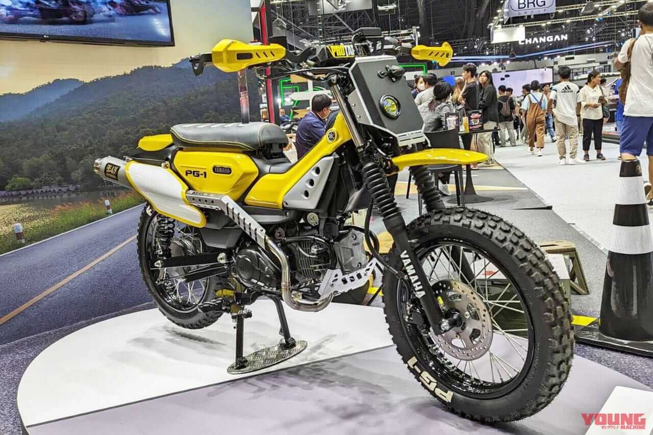 ヤマハ|ヨシムラ|PG-1|タイ仕様|ヤマハ「PG-1」に早くもヨシムラカスタムが登場! タイ開催のインパクトモーターショーに参考出品されたぞ!